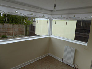 lighthouse lettings property on Lea Close, Birkenhead - Garden View.